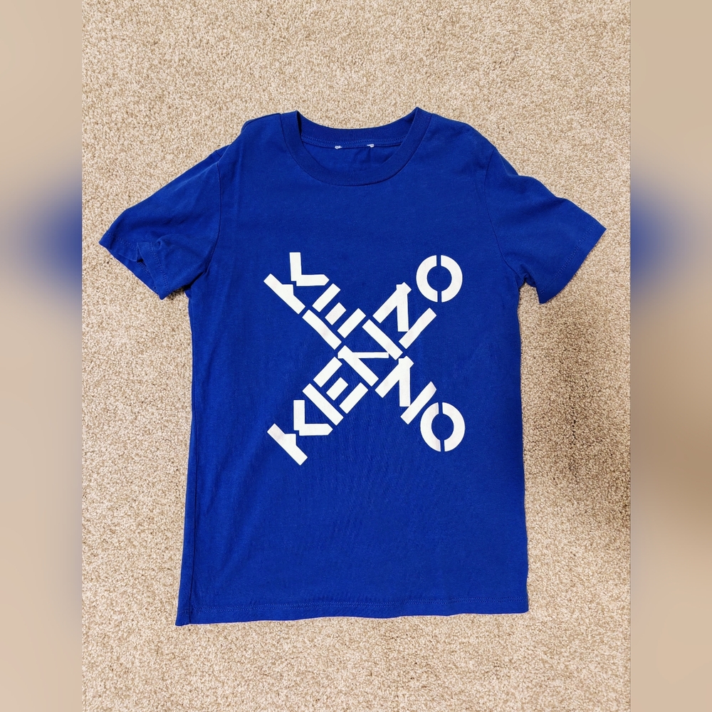 Kenzo kids white logo t-shirt 10A/140